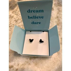 Black Mouse Earrings #Origami Owl